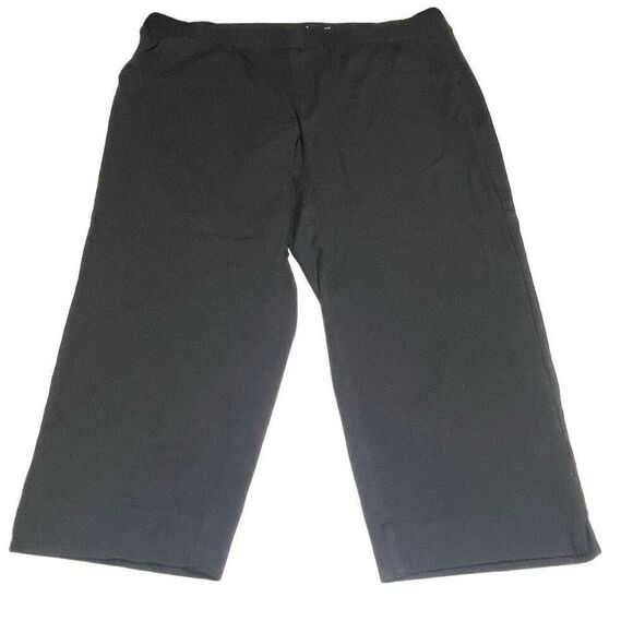 Torrid Black Pull-On Cropped Pants with Pockets - 3 - Picture 1 of 5